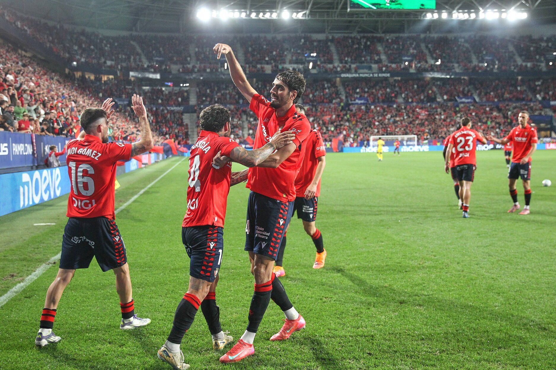 Fotos del Osasuna-Getafe en El Sadar