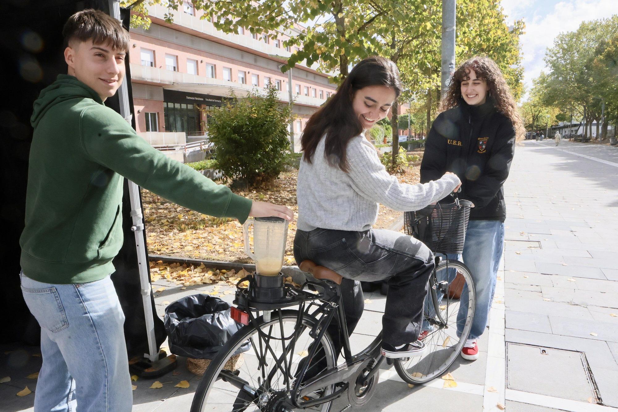 En imágenes: La EHU acoge diferentes actividades de la Semana Europea de la Movilidad