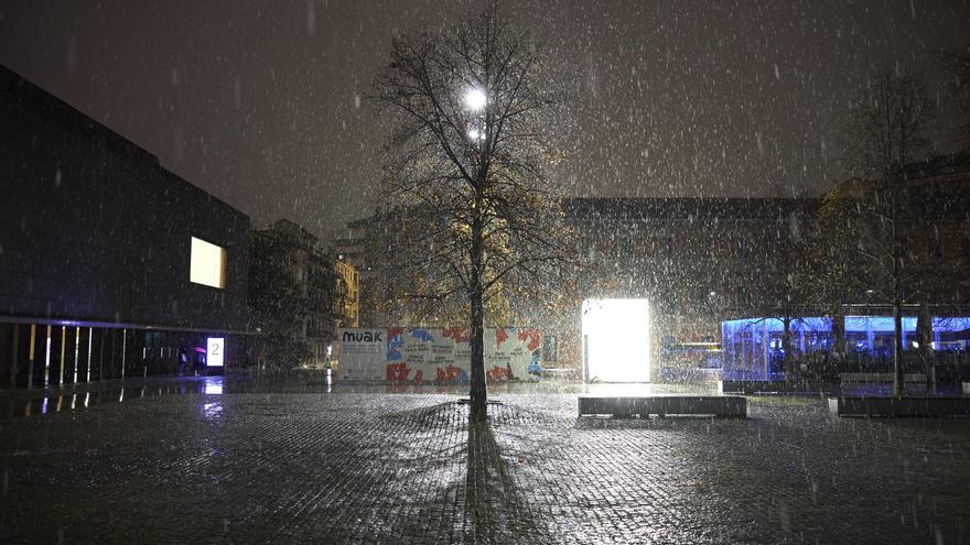 Nieve en Navarra y Pamplona: última hora de la previsión de AEMET