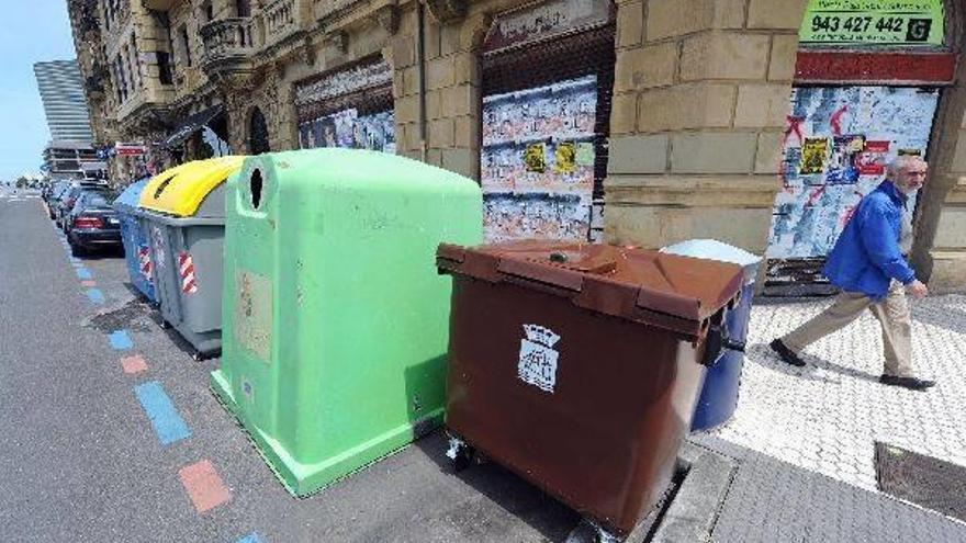 El PSE-EE pide que se implante el contenedor marrón en todos los barrios