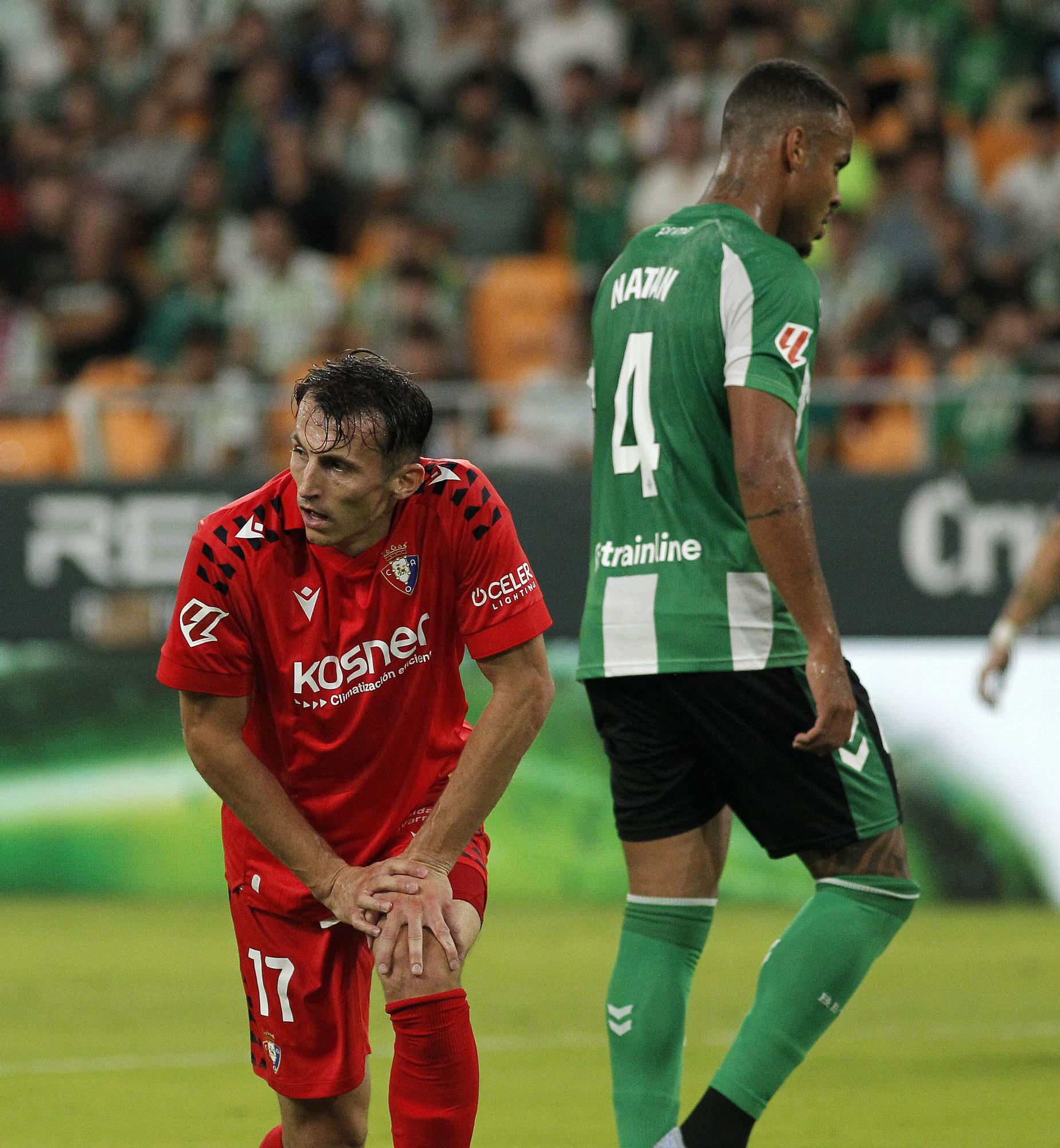 Fotos del partido entre Betis y Osasuna