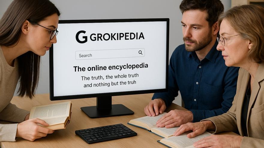Grokipedia o Wikipedia: ¿Puede una enciclopedia de IA ser tan fiable como la humana?
