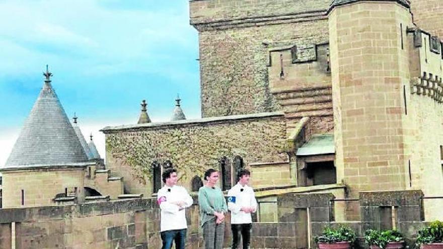 El programa de ‘MasterChef’ grabado en Olite se emitirá mañana por la noche