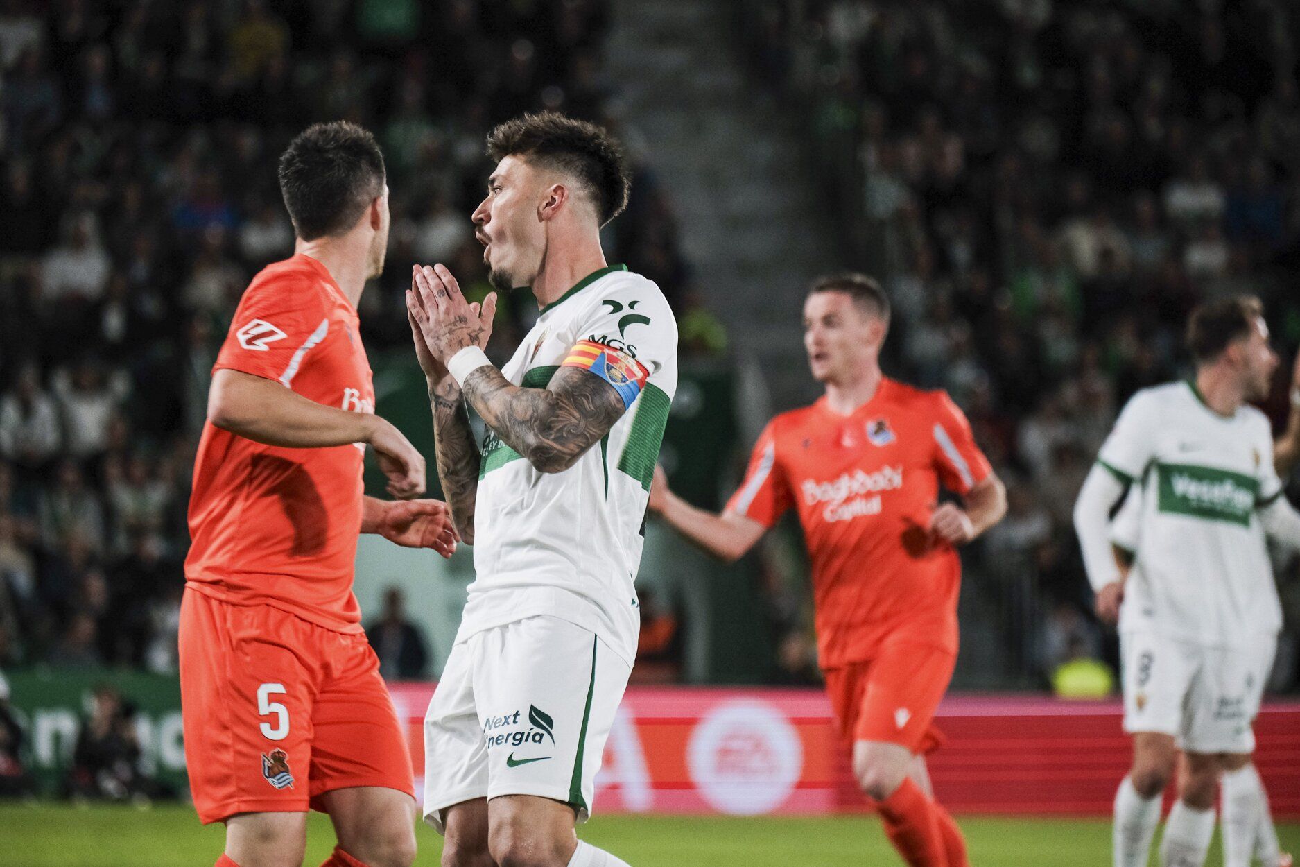 Las mejores imágenes del partido de la Real frente al Elche