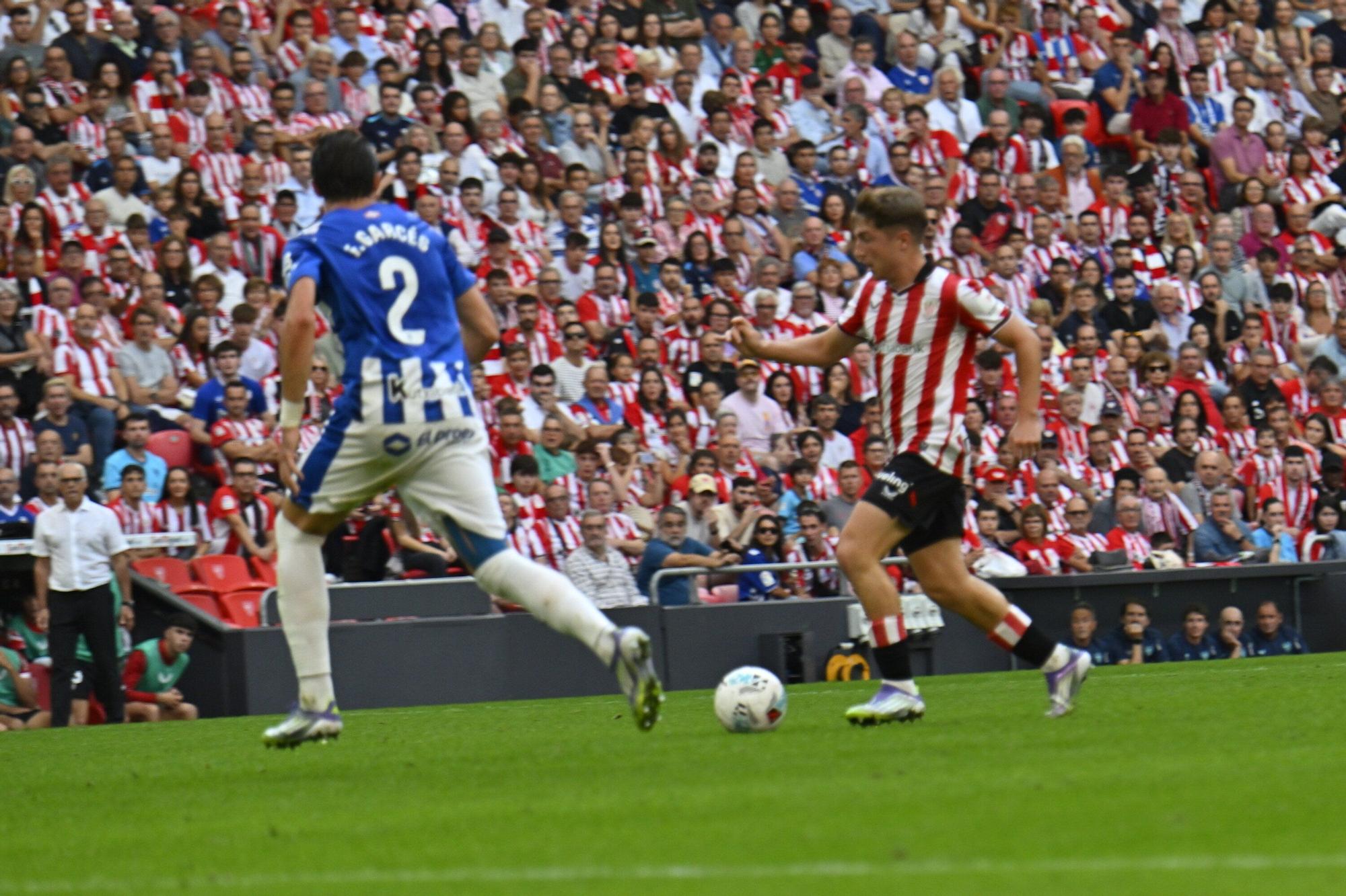 En imágenes: Así está siendo el derbi entre Athletic y Alavés en San Mamés