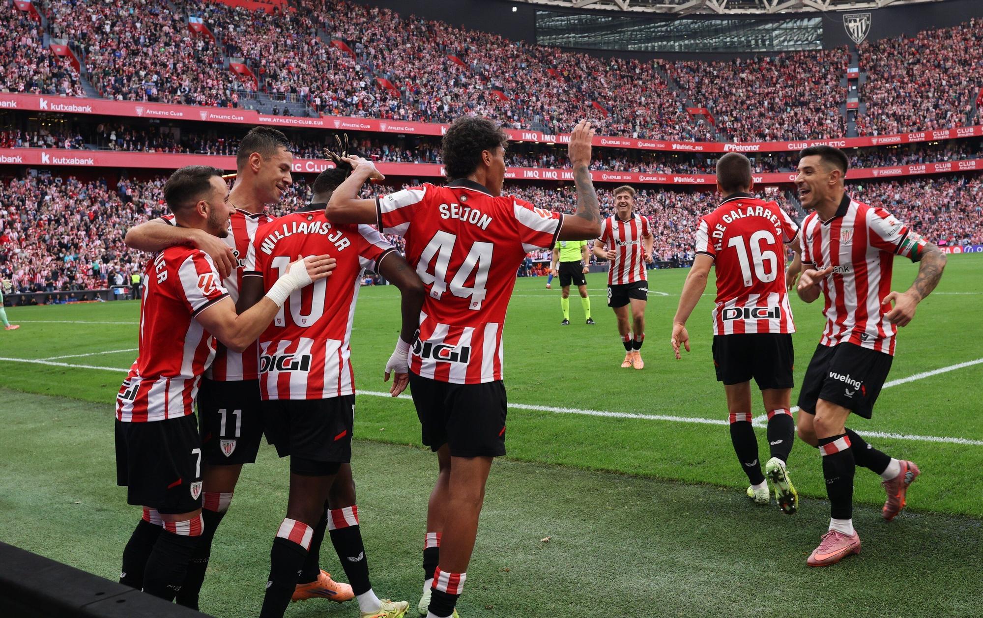 Athletic-Real Oviedo, en imágenes