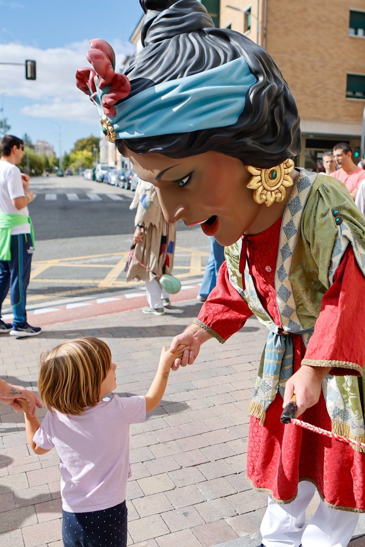 Fotos del chupinazo de fiestas de Villava-Atarrabia
