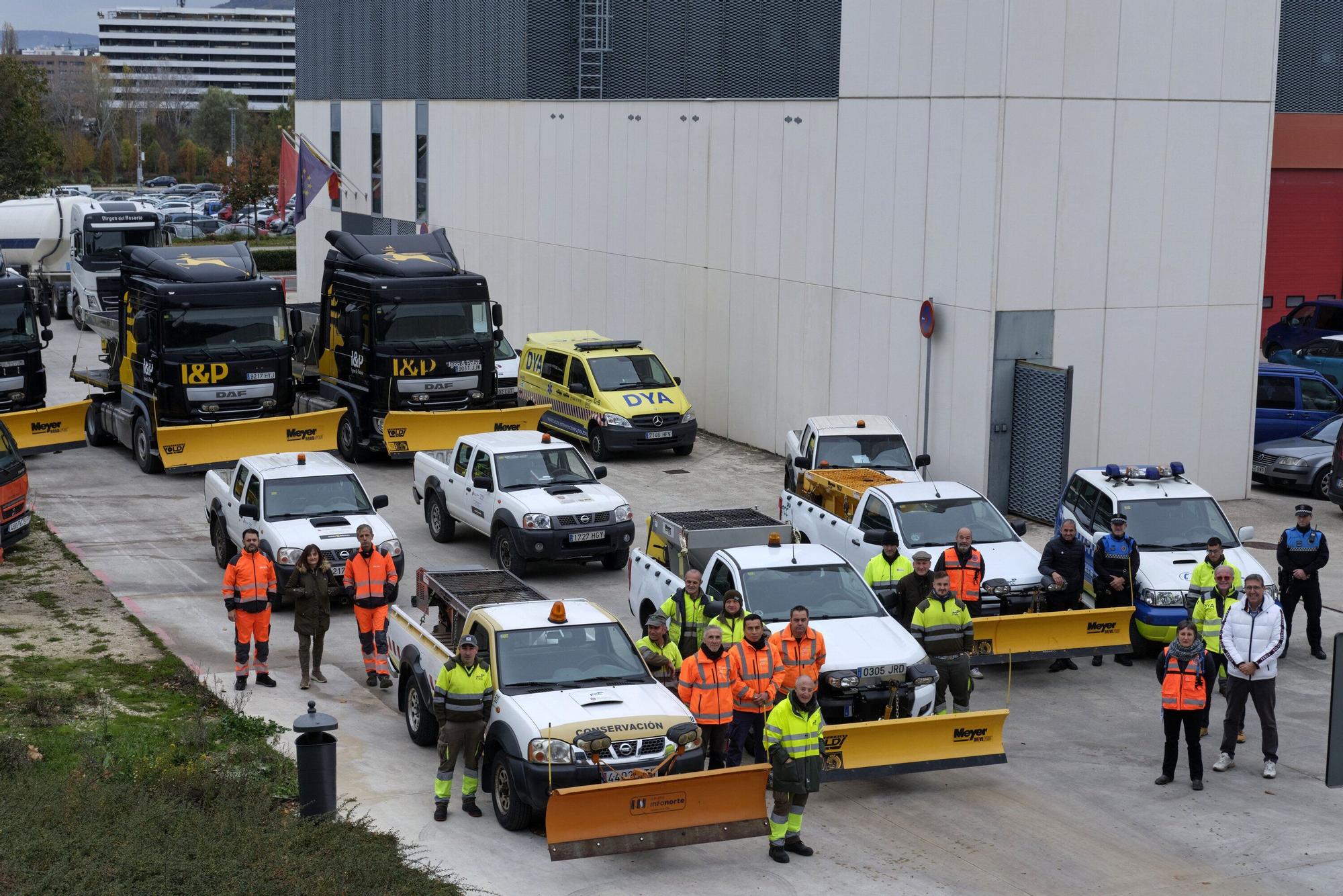 Pamplona activa su Plan de Actuación ante Nevadas