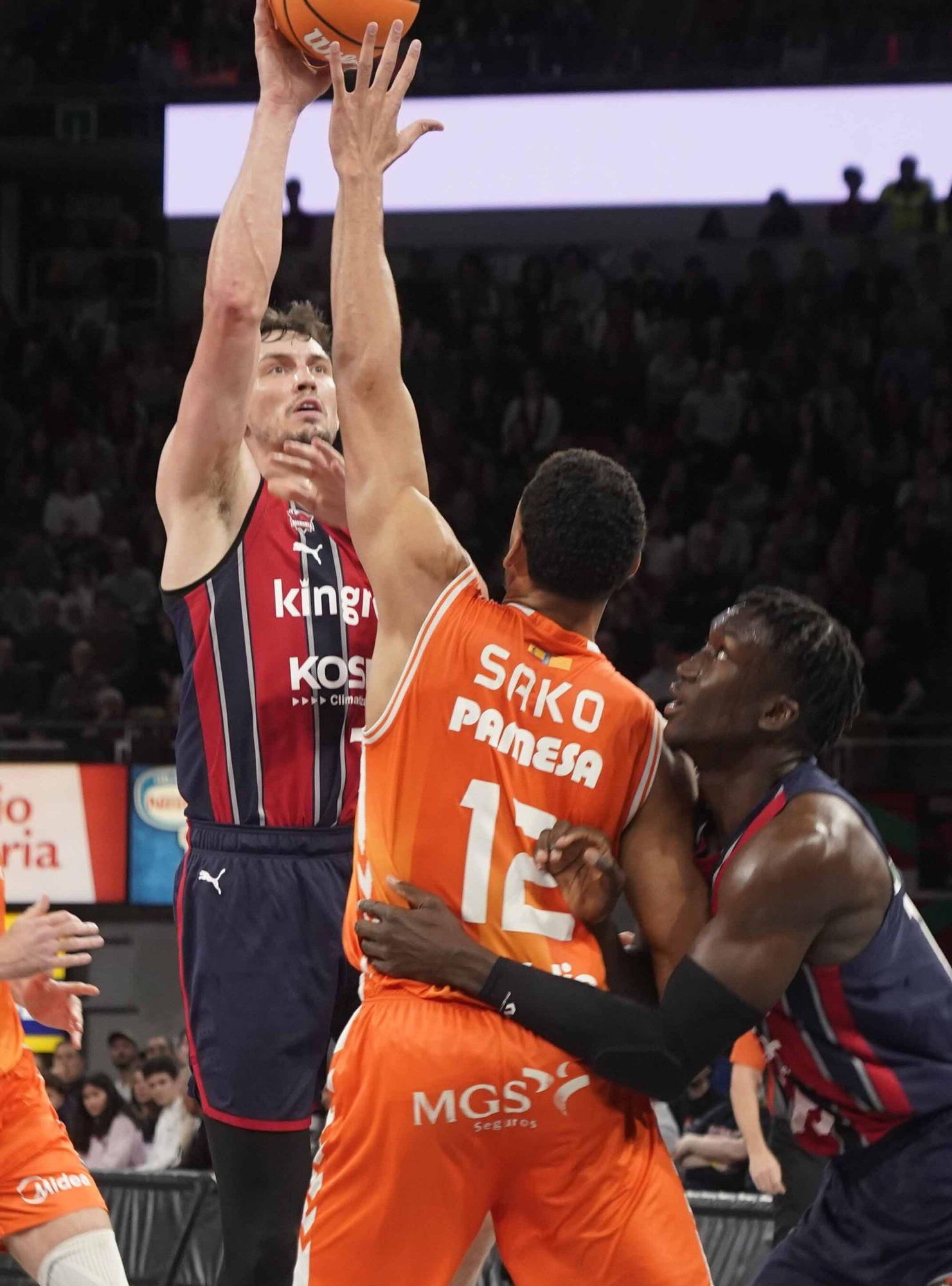 En imágenes: Derrota del Baskonia ante el Valencia Basket