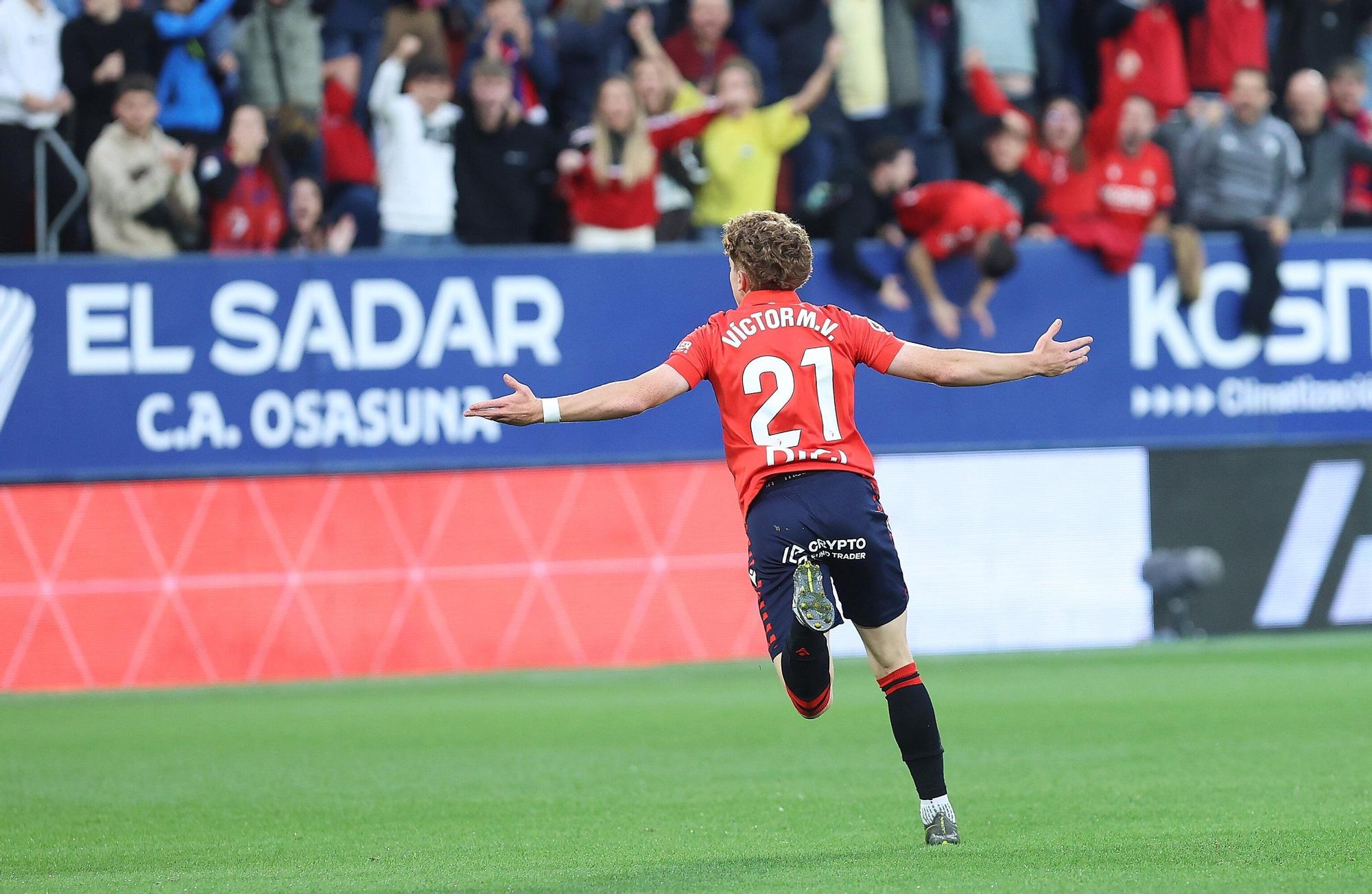 Las mejores imágenes del Osasuna-Elche