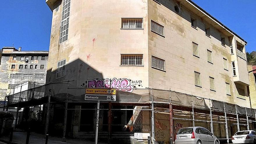 Arranca la remodelación de los antiguos juzgados de Eibar