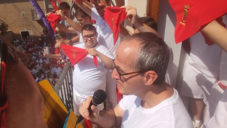 Fotos del chupinazo de Los Arcos 2025