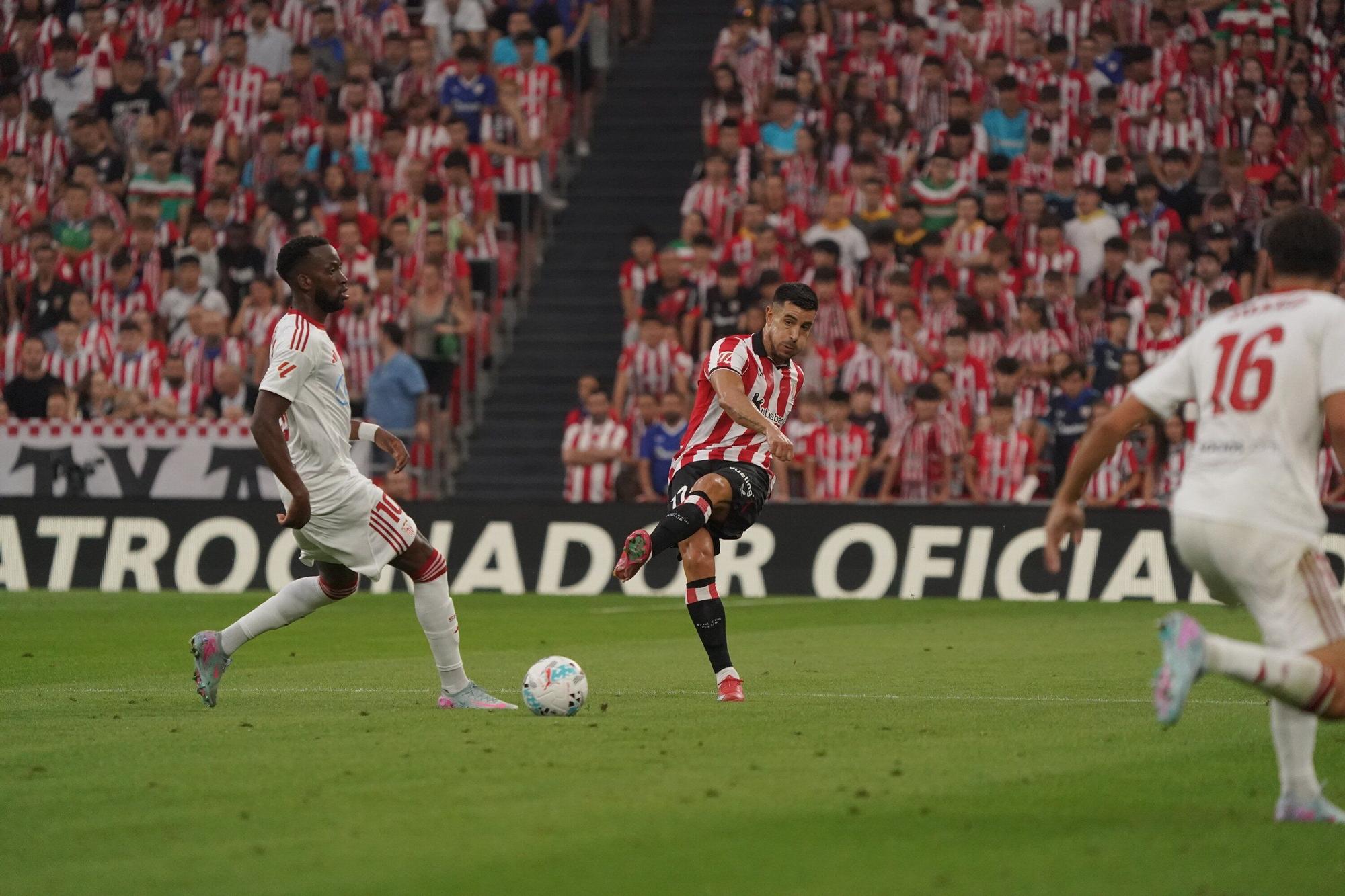 El Athletic-Sevilla, en imágenes