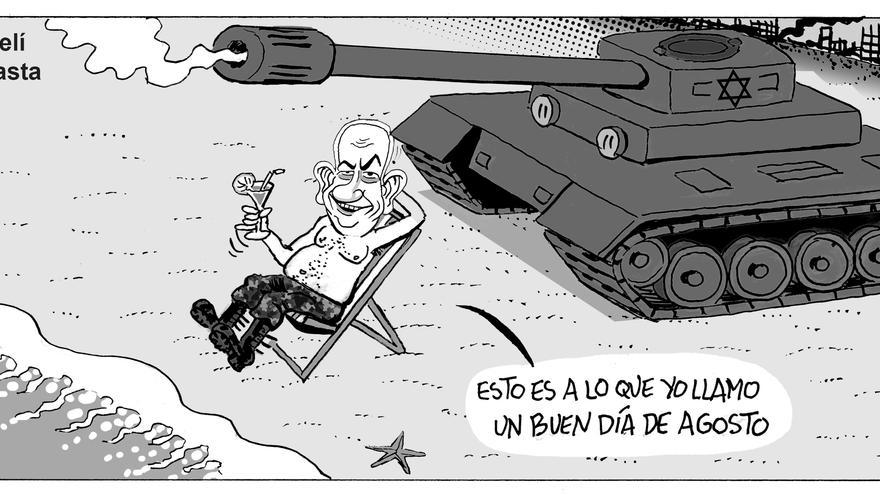 La tira de Asier y Javier del sábado 9 de agosto de 2025