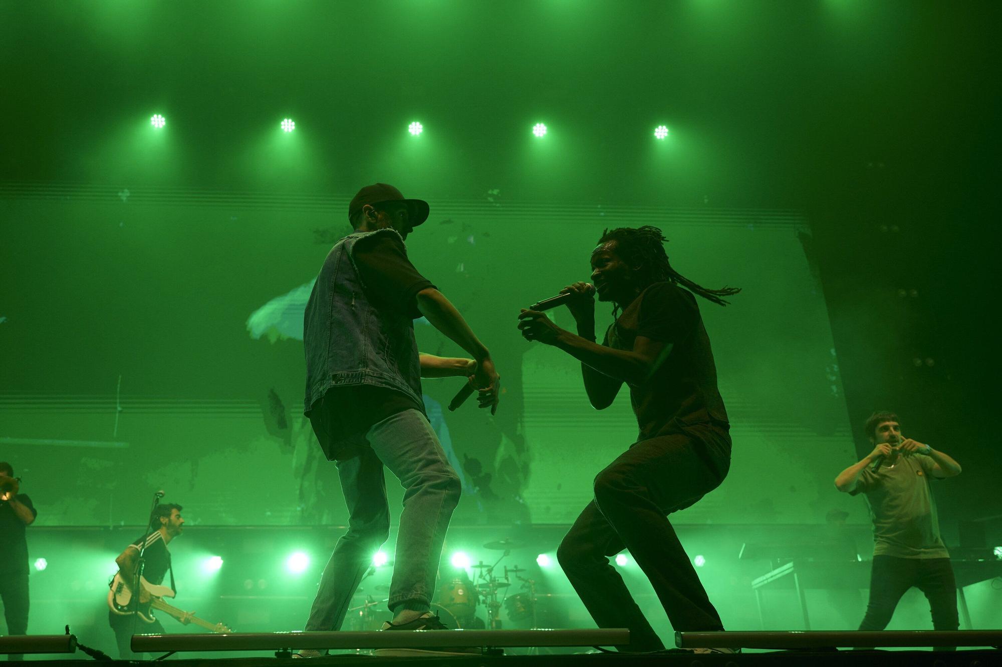 Fotos del concierto de La Raíz en el Navarra Arena