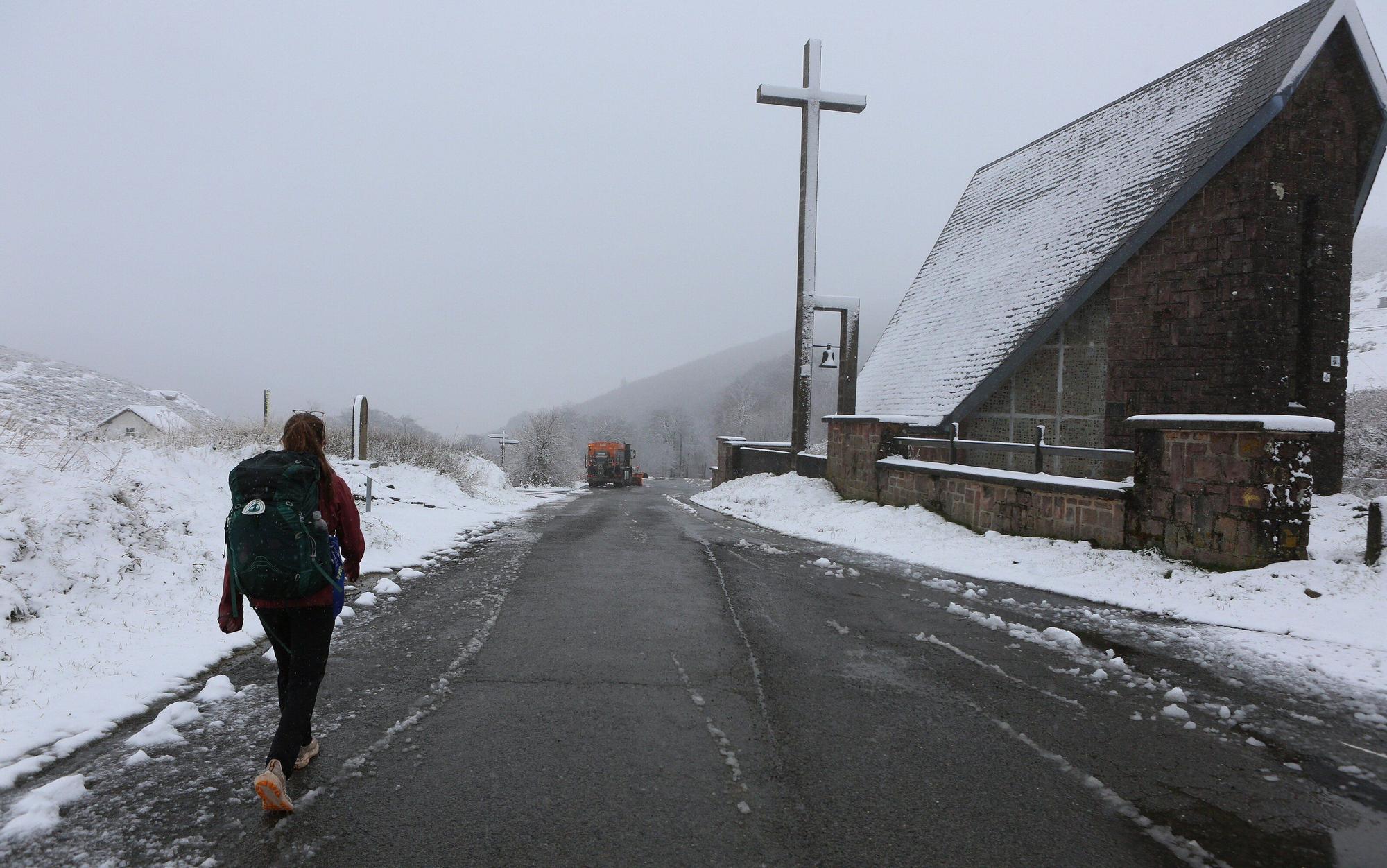 Fotos de la nieve en Navarra (20 de noviembre de 2025)