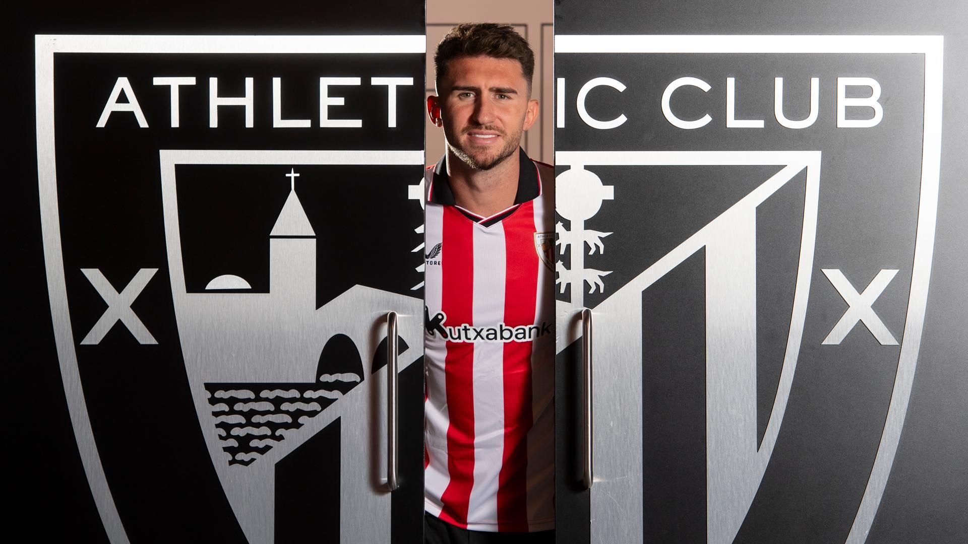En imágenes: así luce de nuevo Laporte la camiseta del Athletic