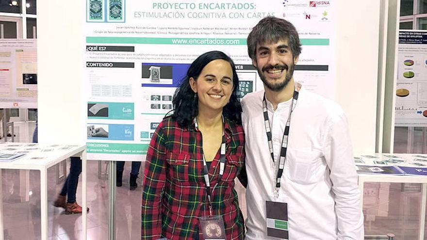 Laura Moreno y Javier Sánchez, creadores de la guía de estimulación cognitiva.