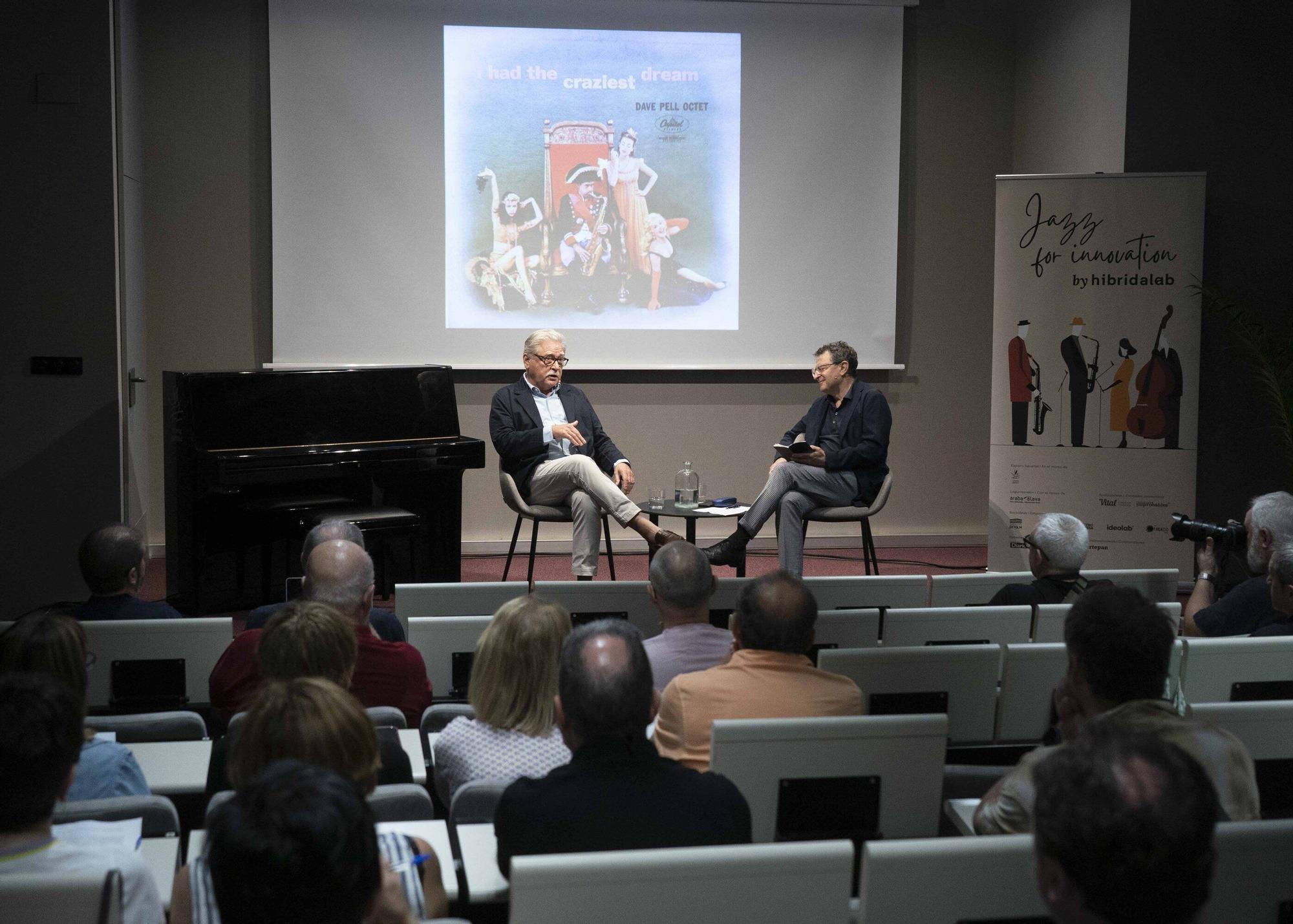 En imágenes: Comienzo del ciclo Jazz for Innovation by Hibridalab de la mano del productor Jordi Pujol Baulenas