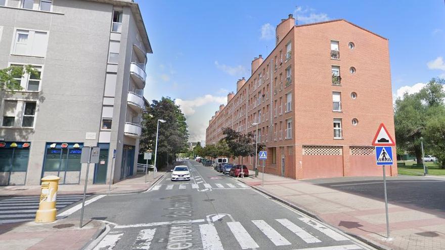 Herido un peatón de 70 años al ser atropellado en Mendillorri