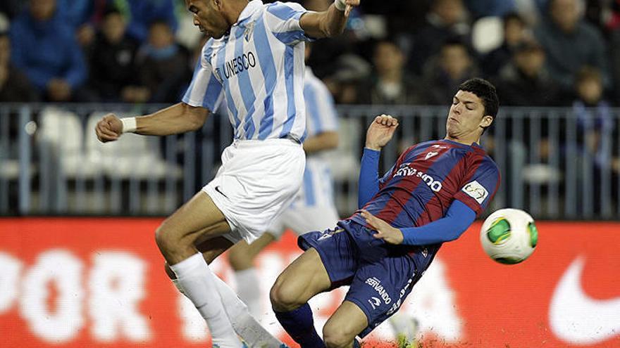 El Málaga acaba con el sueño del Eibar (4-1)