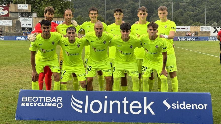 Victoria del Amorebieta con doblete de Gonzalo Zorrilla