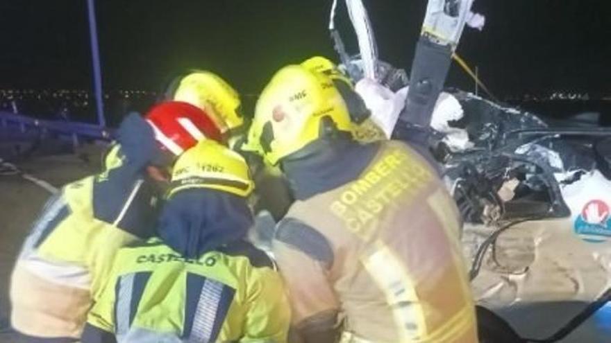 Cuatro muertos y seis heridos graves en un accidente múltiple en Castellón