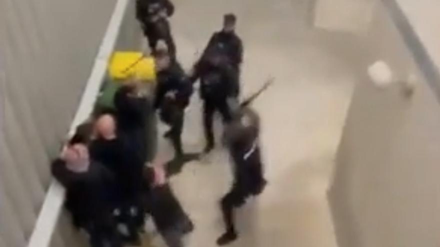 La delegada del Gobierno ve las cargas de El Sadar "adecuadas y proporcionadas"