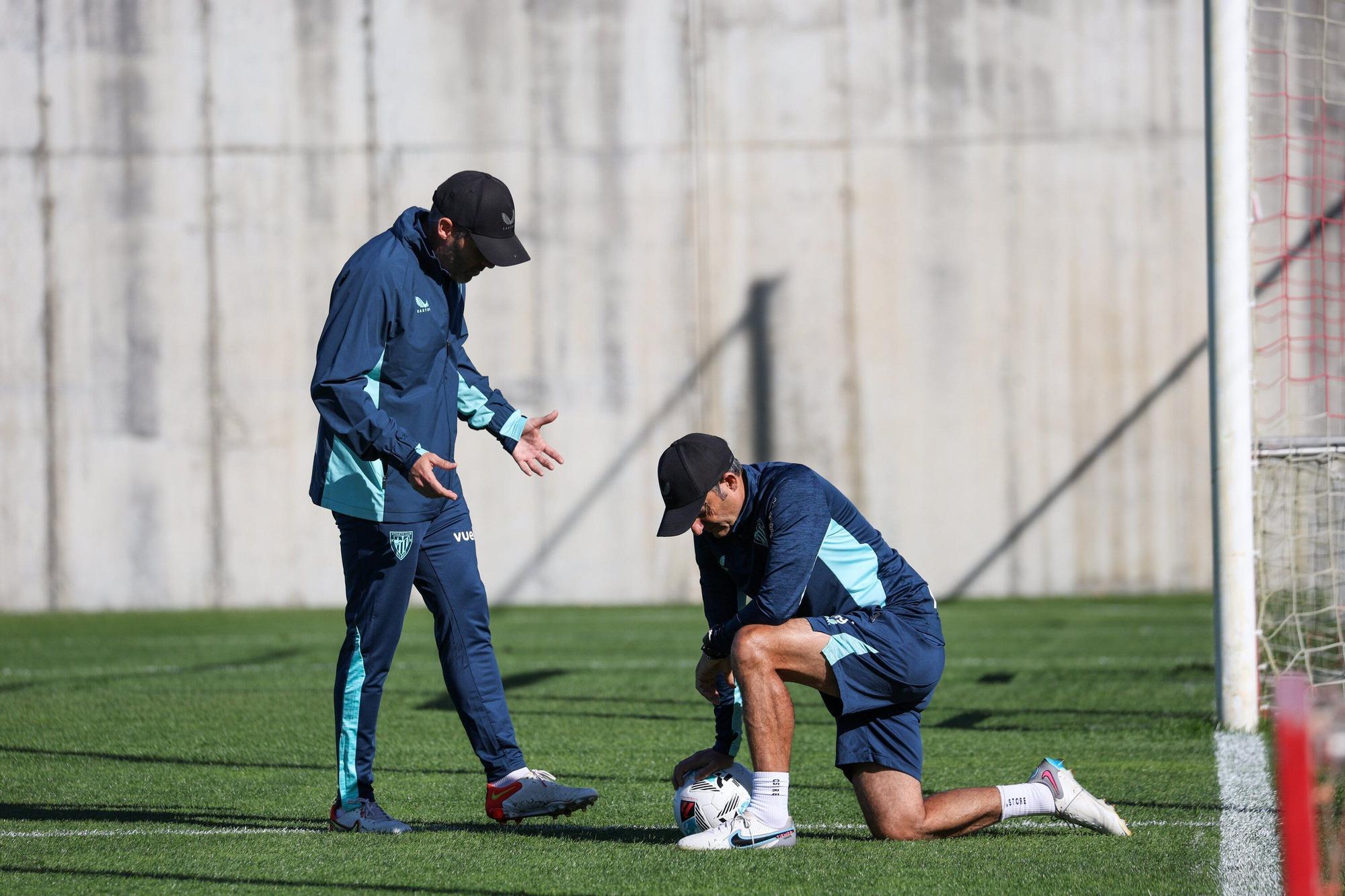 Entrenamiento del Athletic en Lezama