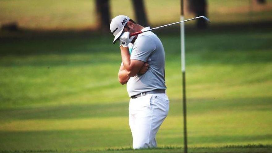 Jon Rahm vive un día de querer y no poder