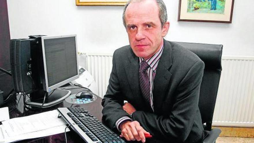 Jon Etxeberria, siendo director de Onkologikoa.