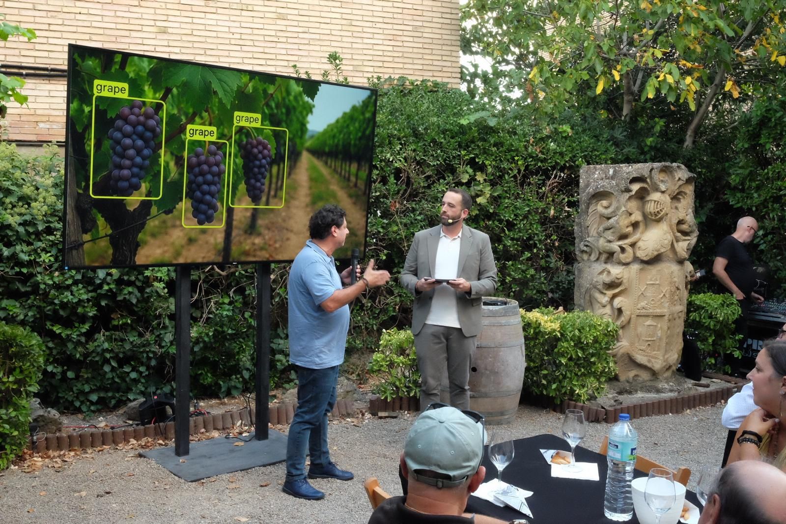 Presentacion de KUBE, el vino de Rioja Alavesa que une tradición e inteligencia artificial