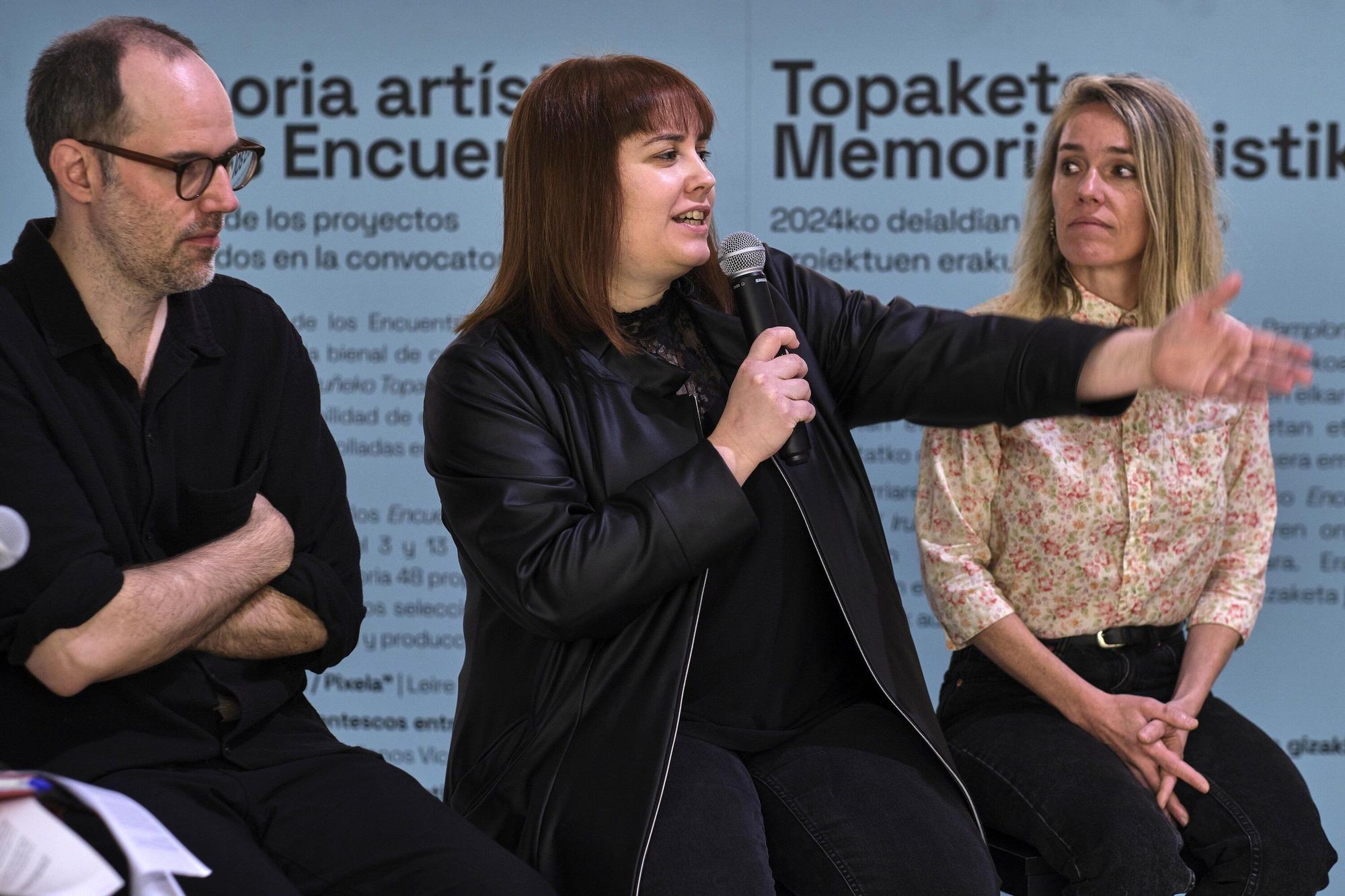 Inauguración de la exposición de los proyectos de 'Memoria Artística de los Encuentros'