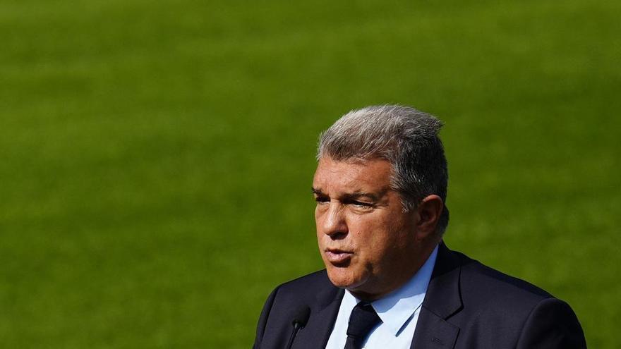Laporta carga contra Tebas y le recuerda su etapa en el Alavés