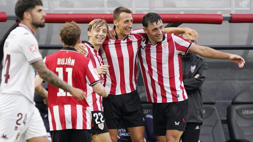 El Bilbao Athletic suma y sigue en la zona alta