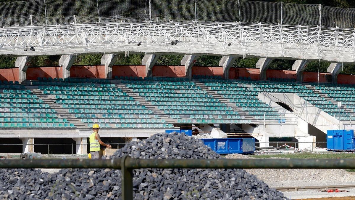 El Miniestadio, en obras