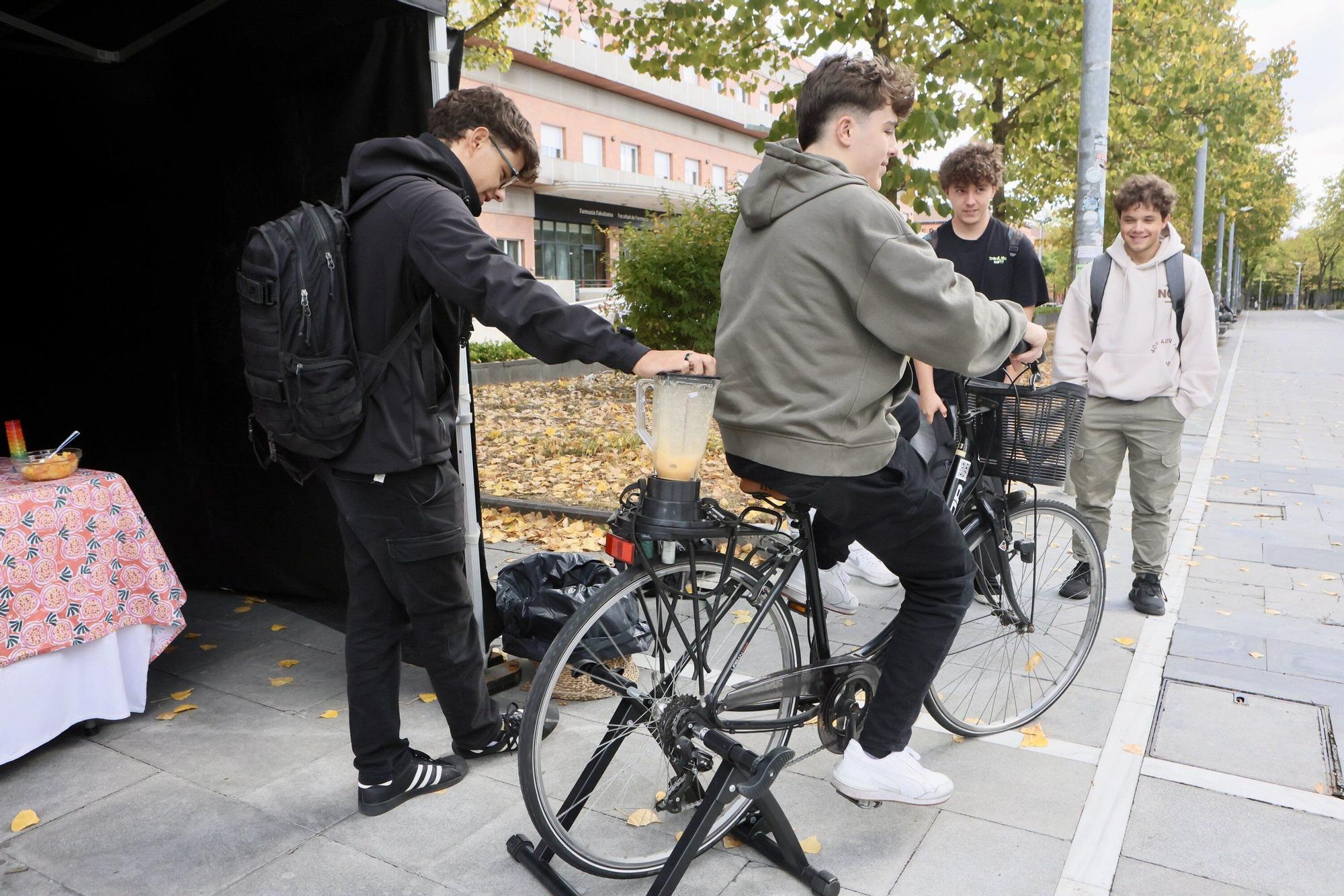 En imágenes: La EHU acoge diferentes actividades de la Semana Europea de la Movilidad