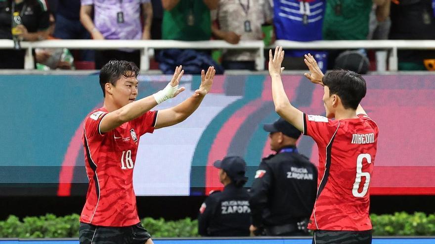 Corea del Sur remonta ante la República Checa y mete presión a México en el grupo A