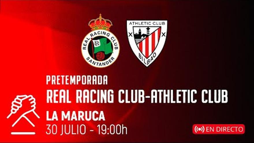 El Racing-Athletic, en directo