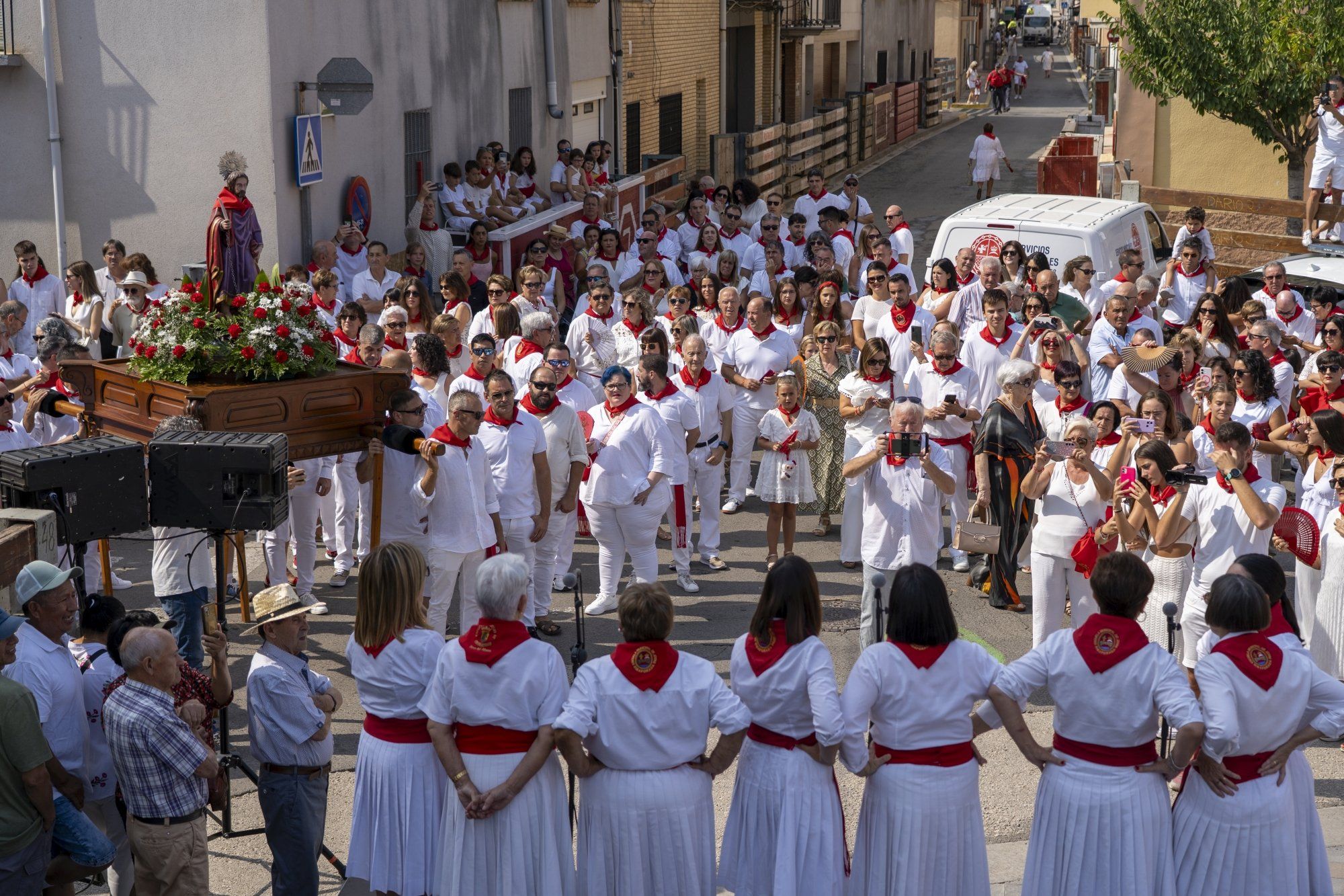 Fotos de la procesión de Ribaforada