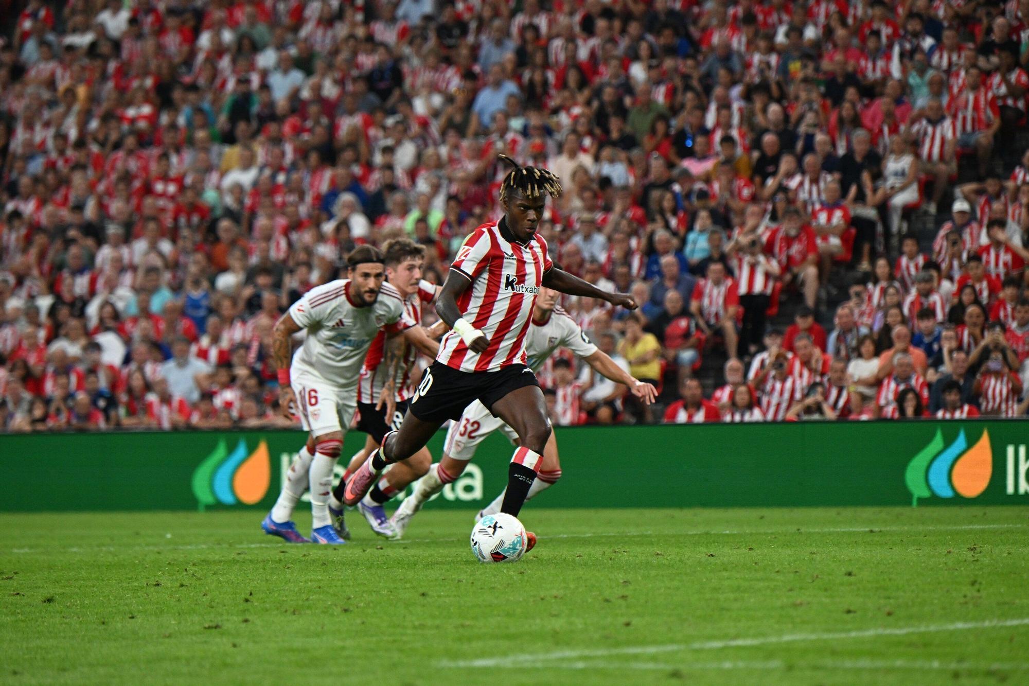 El Athletic-Sevilla, en imágenes