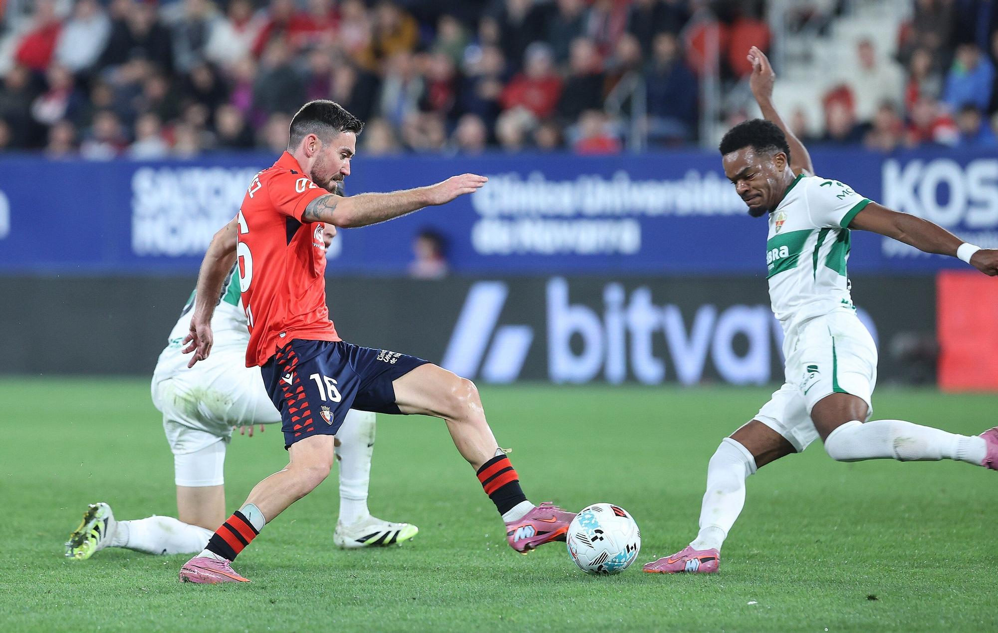 Las mejores imágenes del Osasuna-Elche