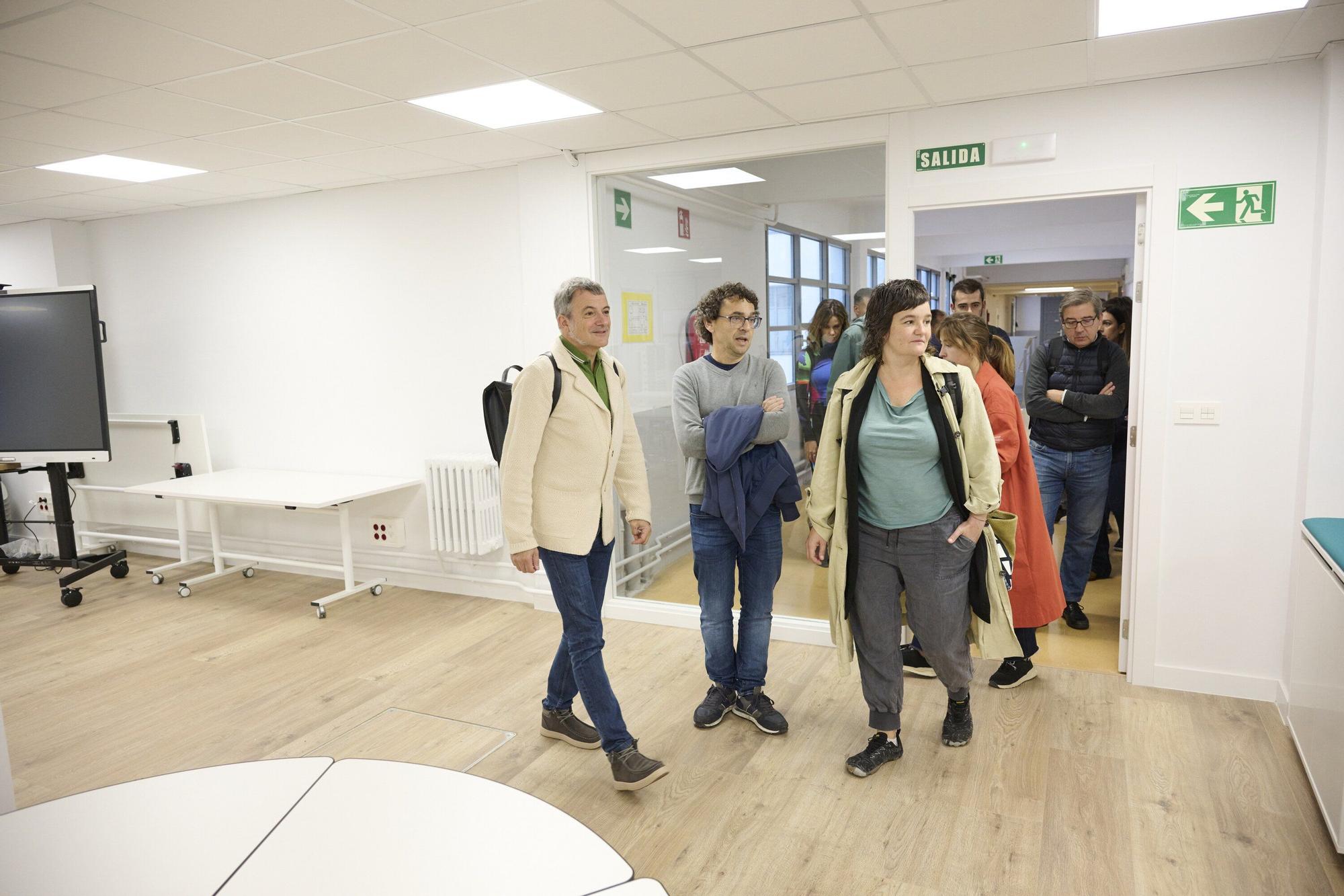 FOTOS | Visita al Aula Ikasnova