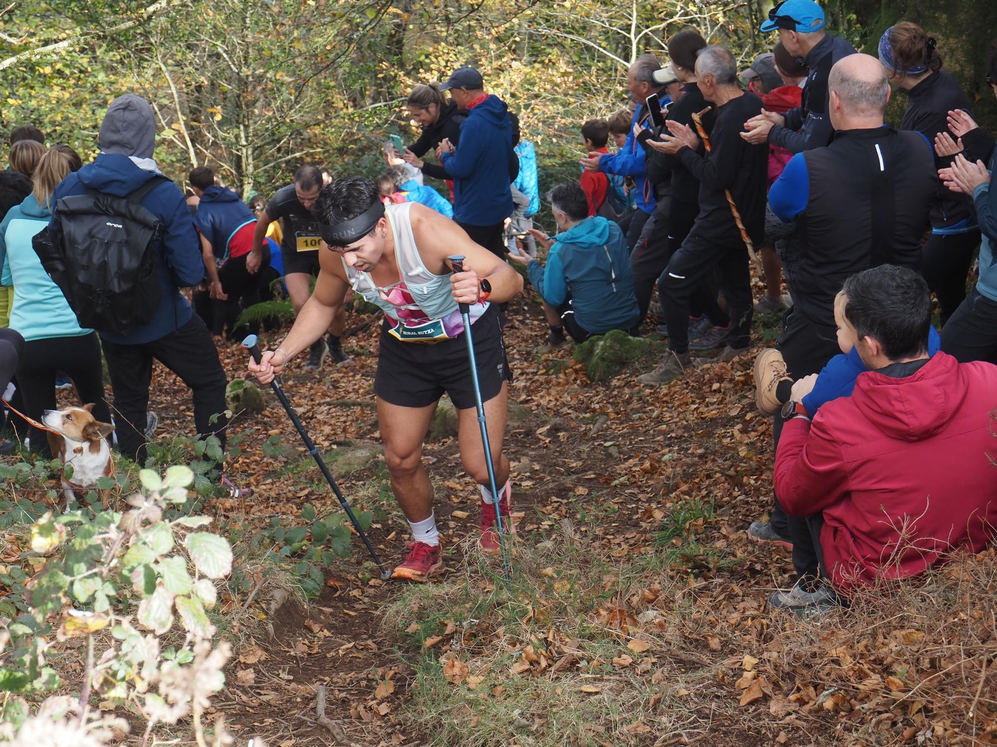 La llegada de los corredores a Karakate, en imágenes