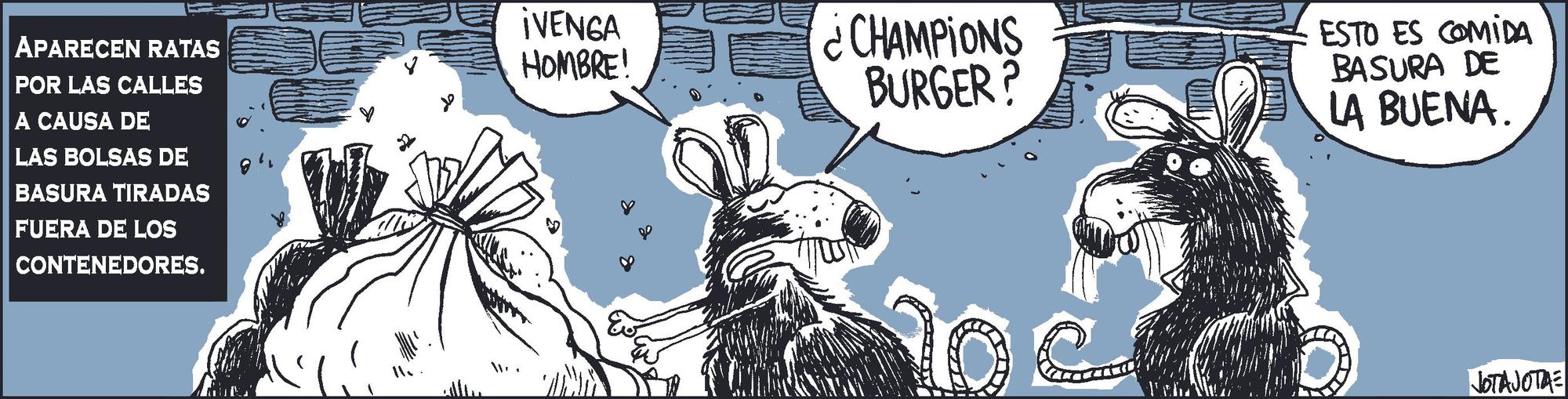La tira de Jota Jota.