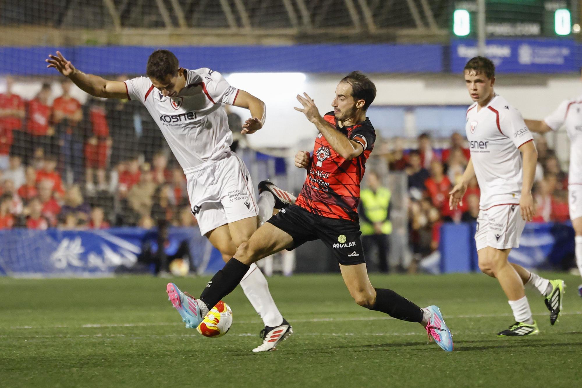 Fotos del partido de Copa del Rey Sant Jordi-Osasuna
