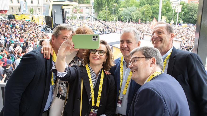 Juan Mari Aburto: &quot;Bilbao se ha volcado con el Tour como ninguna otra ciudad&quot;