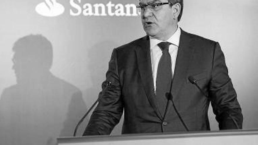 José Antonio Álvarez, consejero delegado del Santander.