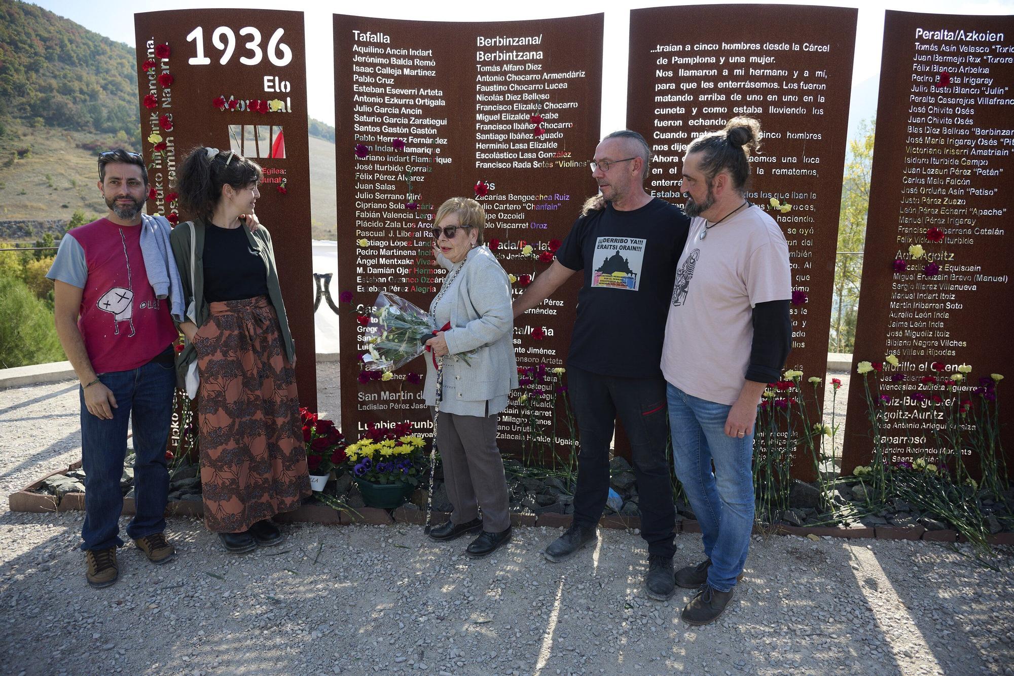 Homenaje anual en la Tejería de Monreal a las personas asesinadas en 1936