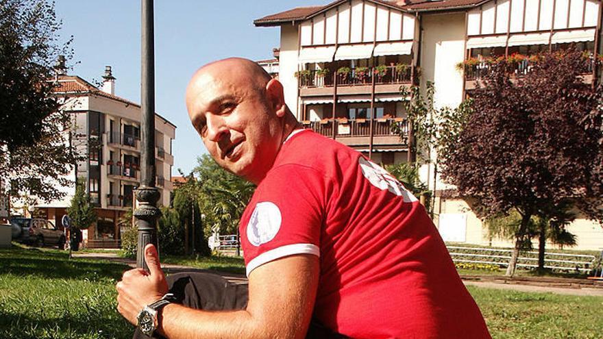 Juan Carlos Díez Soto, en plena acción.